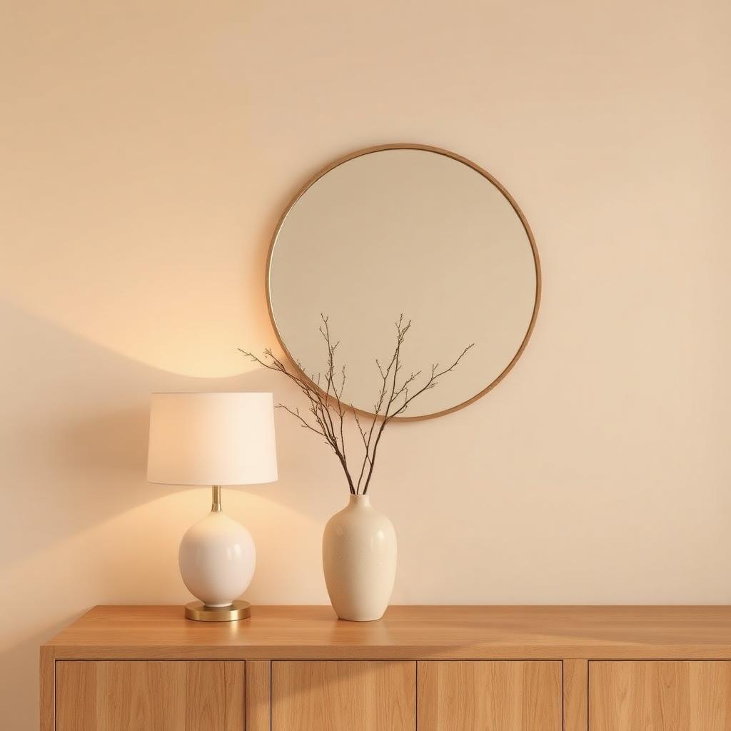 Interior sideboard scene