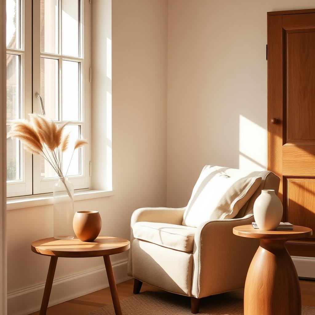Calming home interior